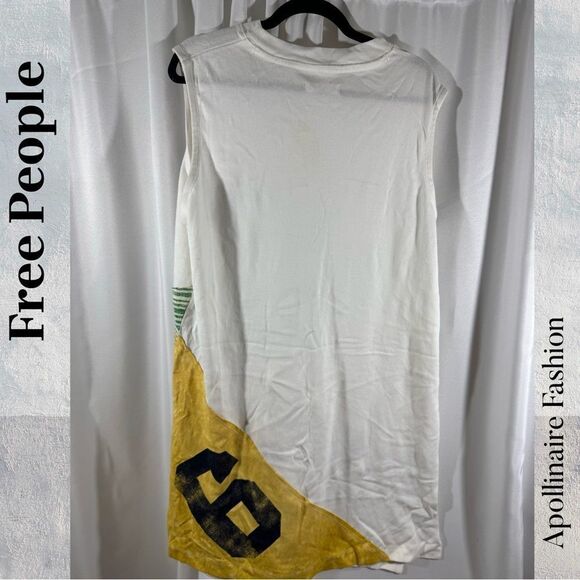 Free People Multicolor Graphic Tunic Medium NWT - Picture 4 of 6